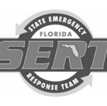 FDEM logo grayscale State of FL DEM